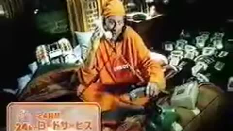 Japanese commercial with Bruce Willis part 1 #japanesecommercials #brucewillis