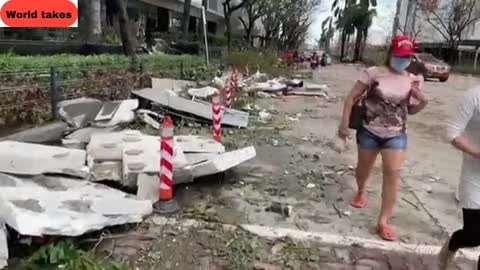 Super Typhoon Rai: Walking through the storm's trail of destruction