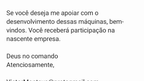 Atenção ontem tuve um sonho...