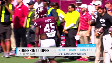 Prospect Primer: Edgerrin Cooper, LB, Texas A&M | Green Bay Packers