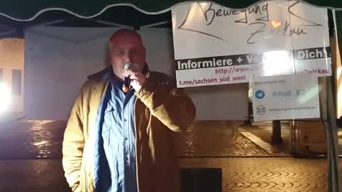 15.03.21 Rede von Gerd auf der Montagsdemo in Zwickau