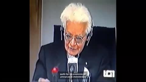 Bruxelles, Parlamento Europeo,28 Gennaio 1998. Il Prof. Luigi Di Bella è di una chiarezza disarmante