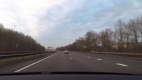 Expert Driver Record His Driving Skills Throw Old Town