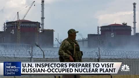 U.N. inspectors arrive at Zaporizhzhia nuclear plant