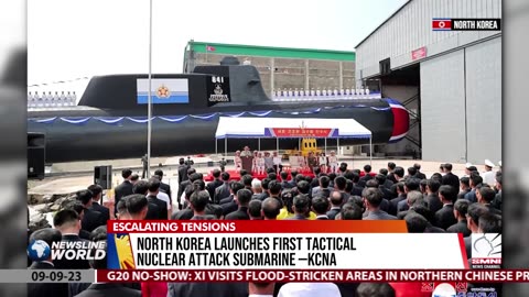 North Korea launches first tactical nuclear attack submarine –KCNA