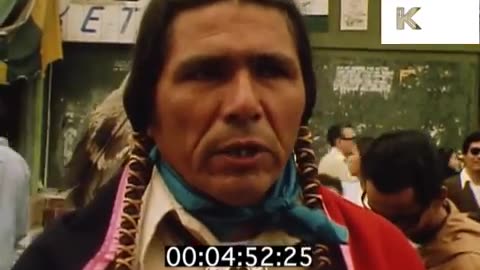 1970s Dennis Banks Interview San Francisco Native American