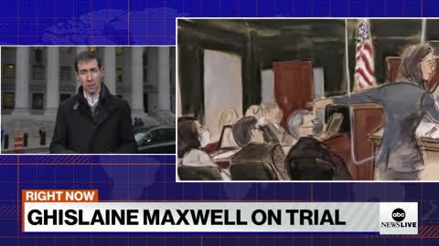 ABC NEWS - Ghislaine Maxwell Trial 01/12/2021