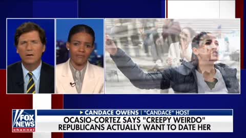 TUCKER CARLSON AND CANDICE OWENS TALK THE INSANITY THAT IS AOC