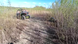 Honda CRF250F Trail Riding #23 ft. Polaris RZR XP 1000