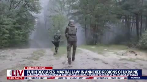 putin declares 'martial law' in Ukraine regions: New details | LiveNOW from FOX