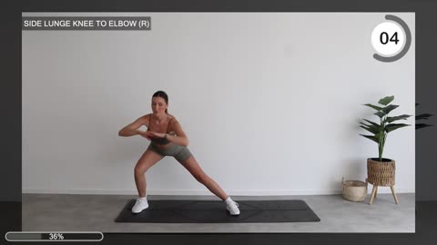 30 Min ALL STANDING CARDIO - ABS + THIGH