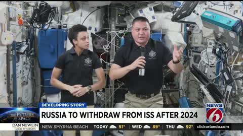 "Russia to leave International Space Station after 2024 "