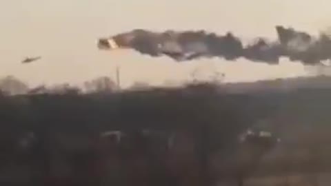 Russian Helicopter Shot Down