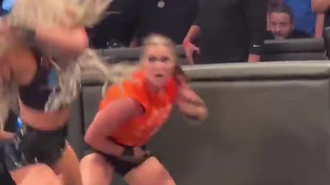 Things got a little EXTREME between Liv Morgan and Ronda Rousey