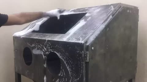 Homemade Professional Sandblasting Cabinet - DIY