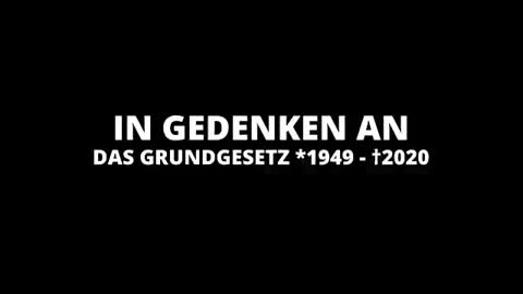 In Gedenken an das Grundgesetz 1949 - 2020