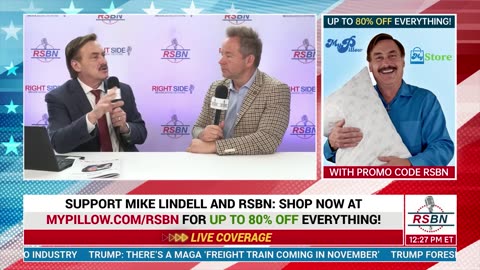 CPAC 2024: RSBN Interviews Mike Lindell (Part 2)