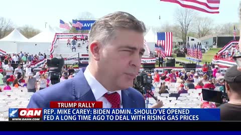 Rep. Mike Carey: Biden admin. should have opened Fed a long time ago to deal with rising gas prices