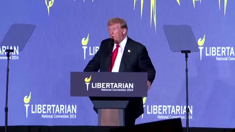 Trump booed and heckled at Libertarian convention