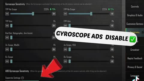 PUBG SENSITIVITY SETTINGS FOR ANY MOBILE