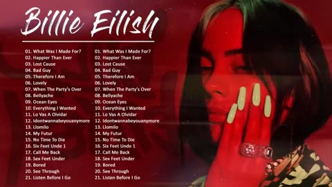 Billie Eilish Songs Playlist - Best Songs Collection 2023 - Greatest Hits Songs Of All Time