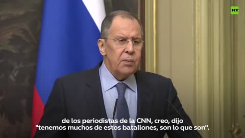 Lavrov commenta la citazione di Zelensky che la CNN ha rimosso dalla sua intervista in cui il presidente giustificava il battaglione nazista di Azov dicendo che "sono quello che sono".