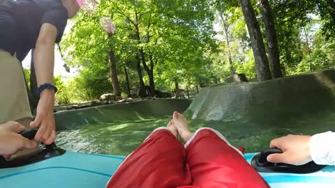 Thunder Run POV, Mountain Creek Waterpark Tube Slide