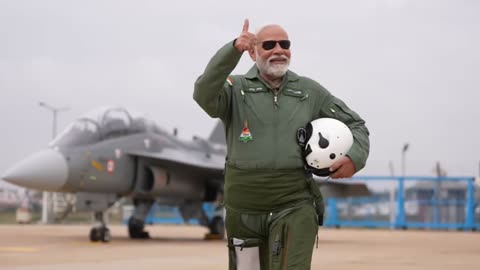 Prime Minister Narendra Modi takes a sortie on Tejas aircraft in Bengaluru, Karnataka