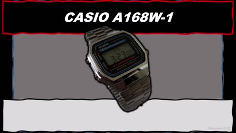 Casio A168W-1 Overview 06.02.21