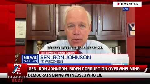 Sen. Ron Johnson: Biden Corruption Overwhelming