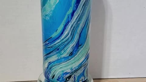 Hydrodipped tumbler