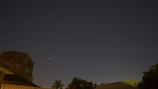 2020-12-03 Jupiter and Saturn conjunction 01 [4K]