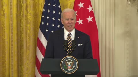 Biden is asked if he sees comments from Russia as a sign the war is beginning to come to an end