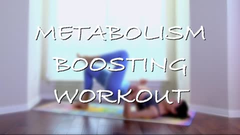 15 min Metabolism Boosting Fat Burning HIIT Workout | Ali Kamenova