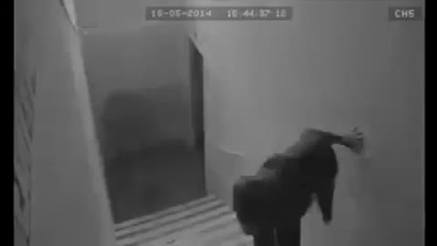 Real Ghost attack caught on CCTV video