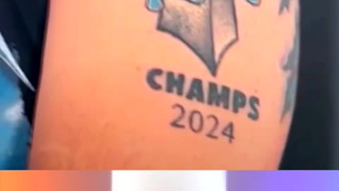 Detroit Lions Super Fan Gets An Invalid Tattoo