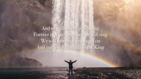 Endless Praising GOD Hallelujah - instrumental Lyrics karaoke