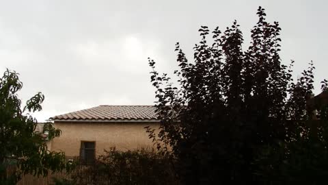 25.09.2022 Après les vrais gros nuages, la pluie, logique.