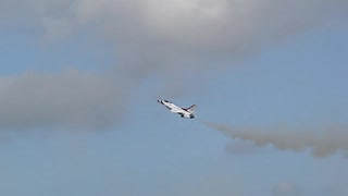 F-16 Falcon Low Speed High Attitude Pass at 2007 Pope Air Show