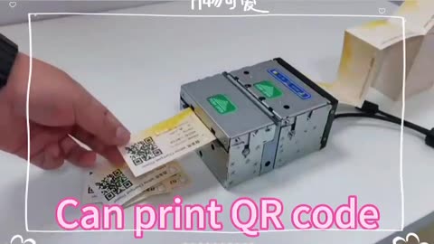 Thick Ticket Printer Parking Ticket Flight Ticker Printer