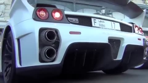 Ferrari Enzo Gemballa MIG-U1 Sound, Start Up and Revs