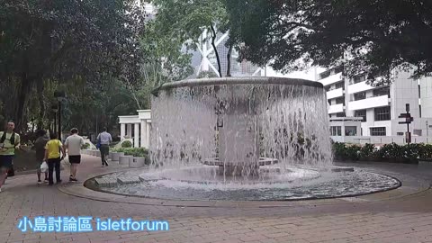 #香港公園水簾亭 Hong Kong Park Water Curtain Pavilion