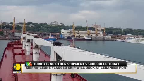 Russia-Ukraine Crisis: First grain ship departs from Odessa | Latest World News |