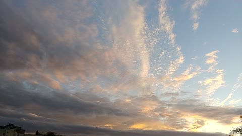 Beautiful sky & Calm clouds