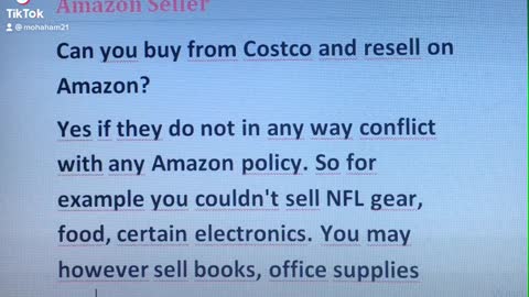 Can you buy from Costco and resell on Amazon?