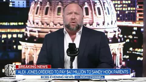 Alex Jones ordered to pay $4.1 million to Sandy Hook parents