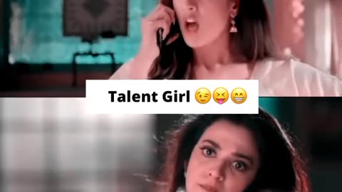 Roshni and Shayri 😀 Talent girl videoRomantic scene ye Jadu hai jin ka 😁