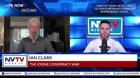 Ian Clark Discusses The Iodine War Conspiracy with Nicholas Veniamin