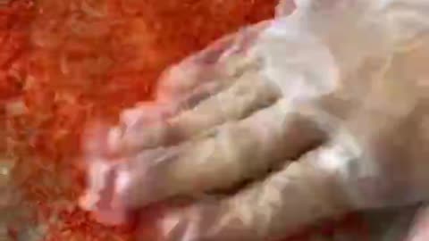 Hot cheetos poke burrito