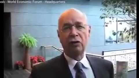 Klaus Schwab of WORLD ECONOMIC Forum